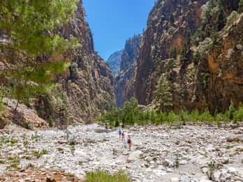 Ab Rethymno: Tagestour mit Wanderung durch Samaria-Schlucht Ab Rethymno: Tagestour mit Wanderung durch Samaria-Schlucht