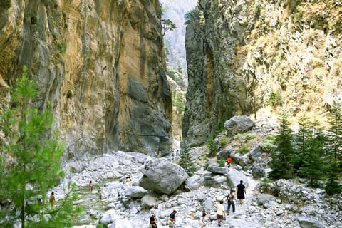 Da Retimo: trekking di 1 giorno alle gole di Samariá con prelievo