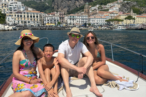 Private boat tour of the Amalfi Coast 4 hours