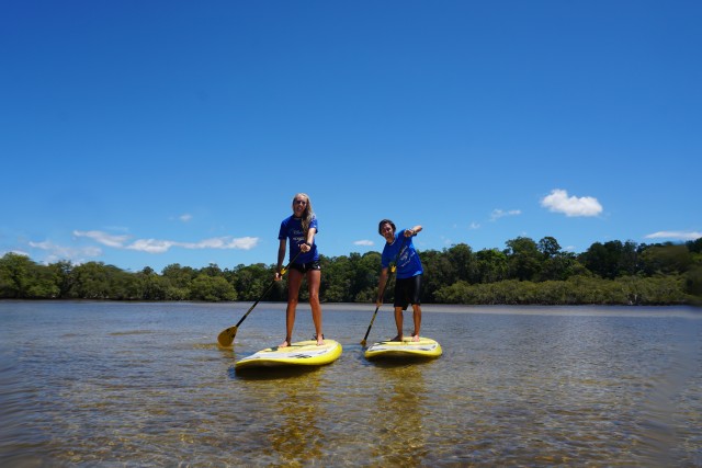 Visit Private Byron Bay 2-Hour Stand Up Paddle Board Nature Tour in Byron Bay, Australia