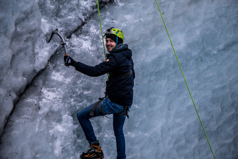 Escalada en hielo Sólheimajökull y caminata por el glaciar