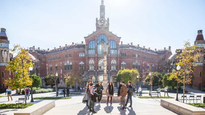 hospital de sant pau guided tour in english and spanish