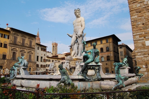 Florence Center Guided Walking Tour, David & Duomo Exterior Private Walking Tour in Spanish