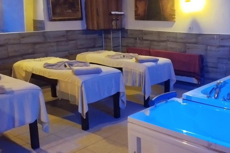 Turkish Bath and Aloevera Massage Dr. Fish with Transfers.