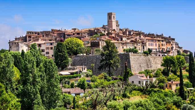 provence campagne journée au départ de cannes