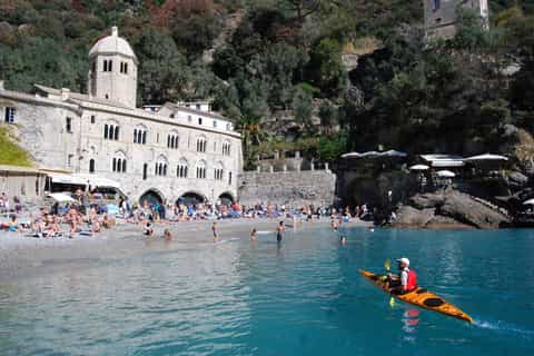 Portofino: Sea Kayak Tour with Sit-In Kayaks