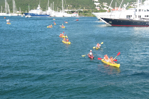 St Maarten: Utforska lagunen med kajak