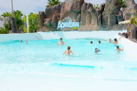 aqualava waterpark admission with pickup dropoff