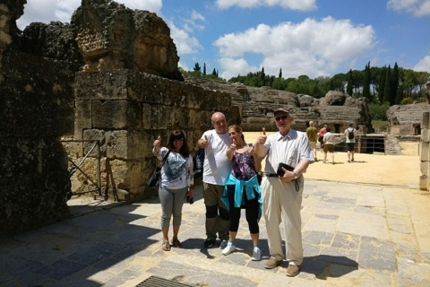 Italica Roman City Tour and 14th Century Medieval Monastery Shared Tour