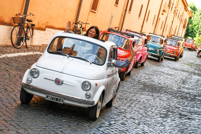 90-Minute Tour in Convoy in Vintage Fiat 500 Christmas in Rome: 90-Minute Tour in Vintage Fiat 500