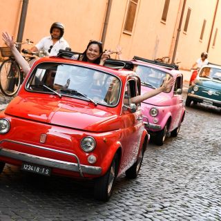 90-Minute Tour in Convoy in Vintage Fiat 500