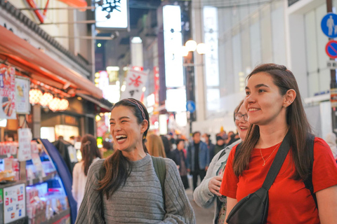 Osaka: Excursão noturna a bares em NambaOsaka: Excursão noturna para conhecer bares em Namba