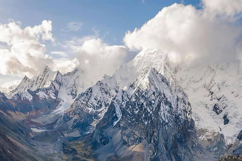 From Huaraz: 5-Day Huayhuash Trek with Camping and Meals
