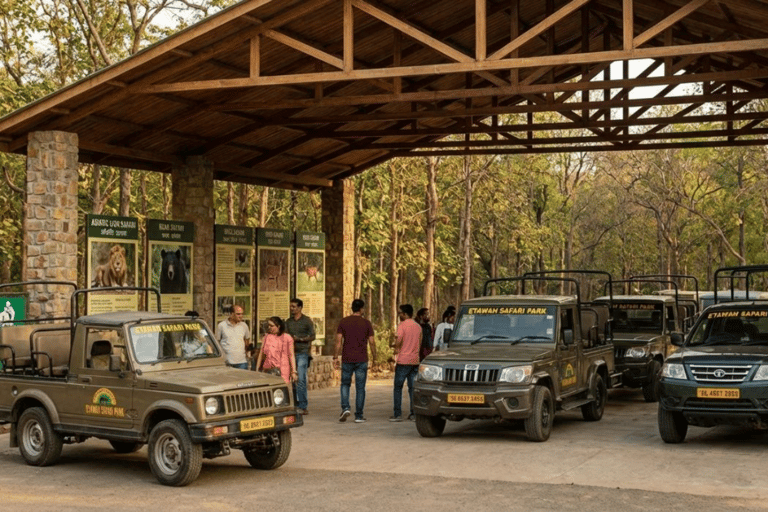 2-Day Agra City Tour with Etawah Lion Safari Adventure Taj Mahal & Etawah Safari Tour without Tickets & Lunch