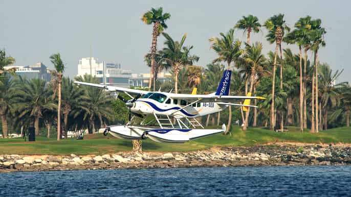 dubaï vol en hydravion burj alarab et burj khalifa