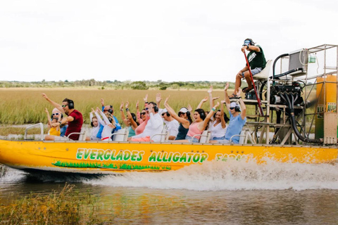 Homestead: Everglades Alligator Farm Entry and Airboat Ride