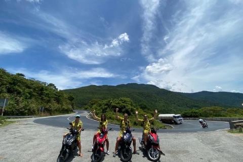 Easy Rider Tour via Hai Van pas vanuit Hue of Hoi An ( enkele reis)Van Hoi An/ Da Nang naar Hue (enkele reis)