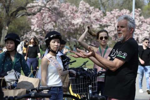 Washington DC: visite du festival des cerisiers en vélo