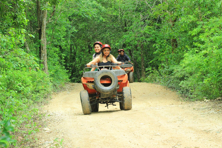 Playa del Carmen: Wycieczka ATV, Zipline i Cenote Adventure Tour