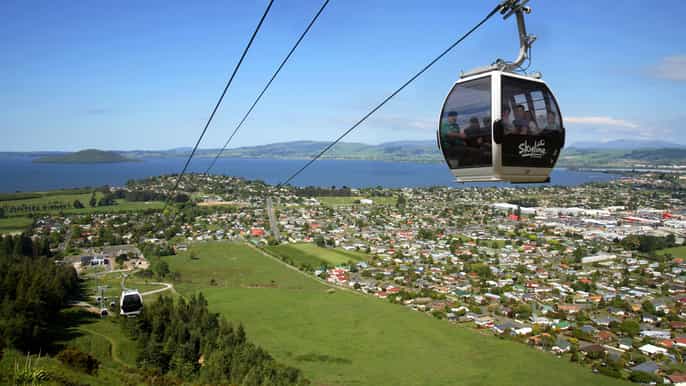 waitomo rotorua day trip from auckland with gondola ride