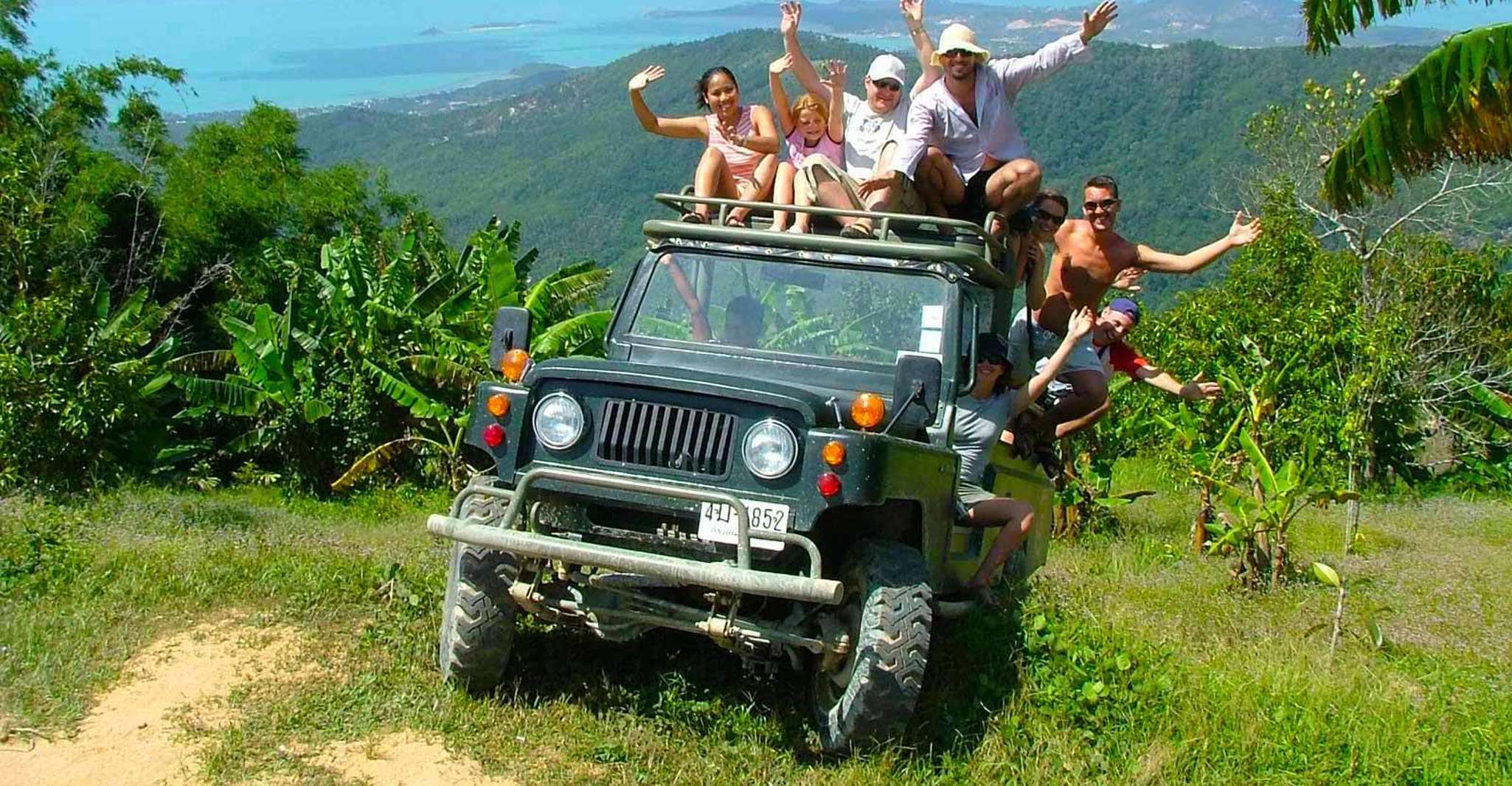 Ko Samui, 4WD Wild Jungle Safari Tour with Lunch - Housity