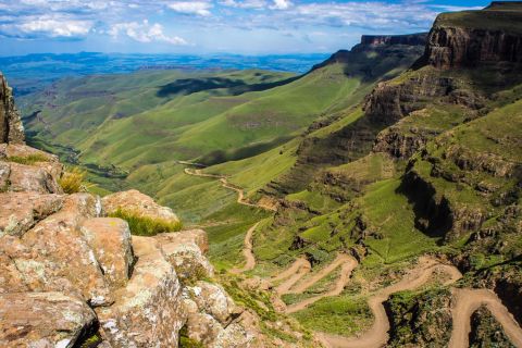 Ab Durban: Sanipass und Lesotho im Allradfahrzeug