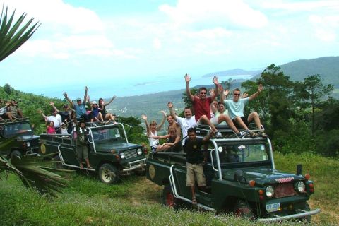 Ko Samui: tour safari nella giungla selvaggia 4WD con pranzo