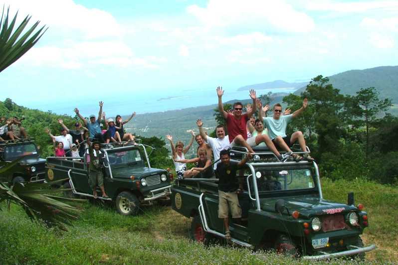 Ко Самуи: сафари-тур по диким джунглям на полноприводных автомобилях с обедом