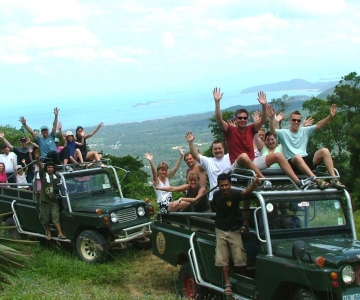 Koh Samui: tour in 4x4 nella giungla con pranzo