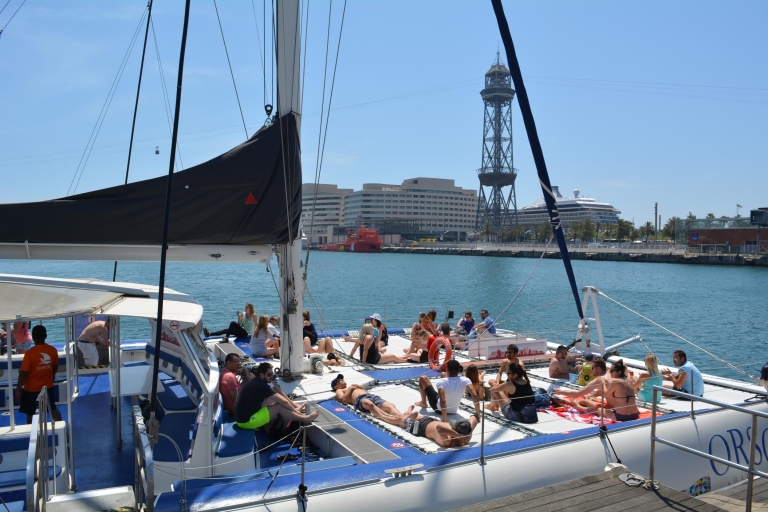 Barcelone : croisière en catamaran avec musique jazz
