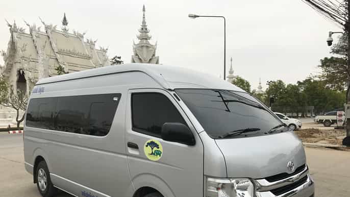 chiang mai 8hour van service with professional driver