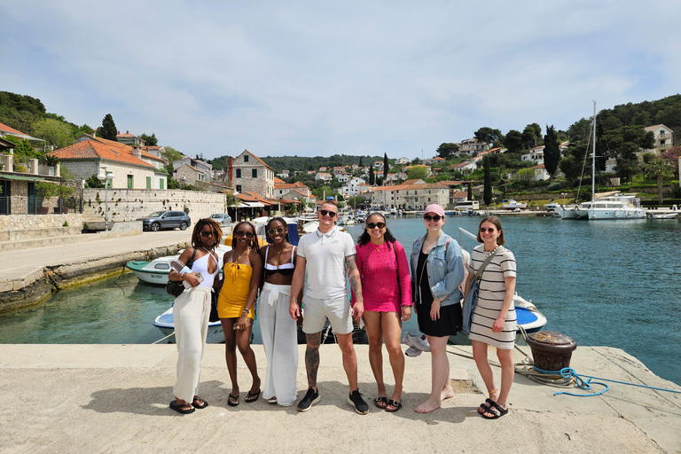 From Split: Half-Day Blue Lagoon and 3 islands Tour Half-Day Blue Lagoon and 3 islands Tour Group tour