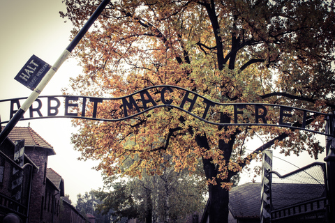 Desde Cracovia Traslado de ida y vuelta en autobús Auschwitz-BirkenauTraslado de ida y vuelta, billete de entrada y visita guiada