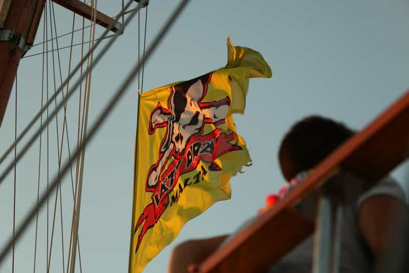 Malta 5Hour Lazy Pirate Boat Party with Drinks & Food GetYourGuide