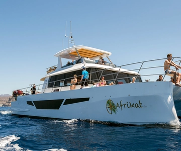 Gran Canaria: Fun Catamaran Cruise with Food and Drinks