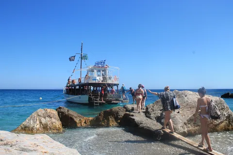 Samos: heldagsbåttur med lunch
