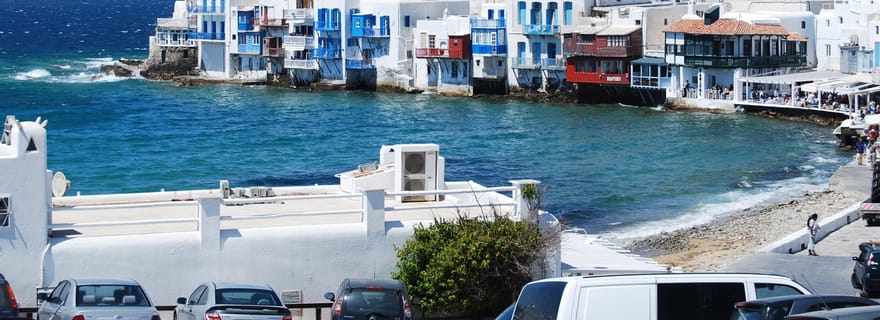 Depuis Paros : Excursion d'une journée à Mykonos