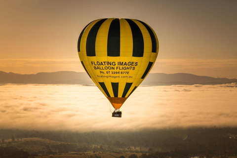 Luchtballonvaart in de regio Brisbane Scenic City &amp; CountryAlleen ballonvaart - GEEN optie voor ontbijt na de vlucht