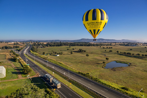 Luchtballonvaart in de regio Brisbane Scenic City &amp; CountryAlleen ballonvaart - GEEN optie voor ontbijt na de vlucht