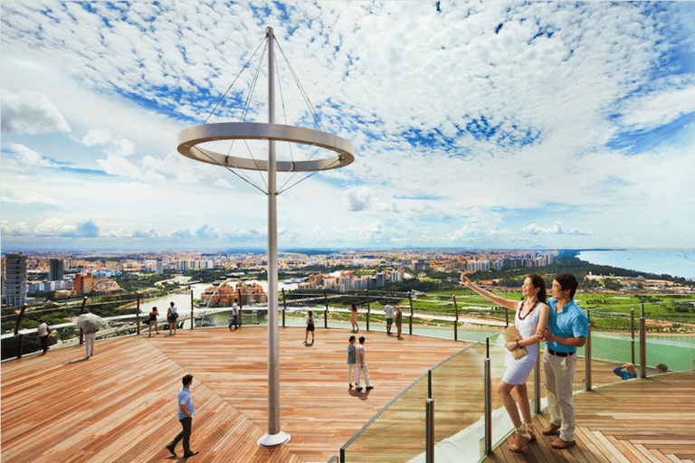 Singapur: E-bilet na taras widokowy Marina Bay SandsBilet wstępu w godzinach szczytu (od 17:00)