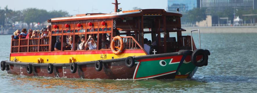 Singapur: Bootsfahrt auf dem Singapore River