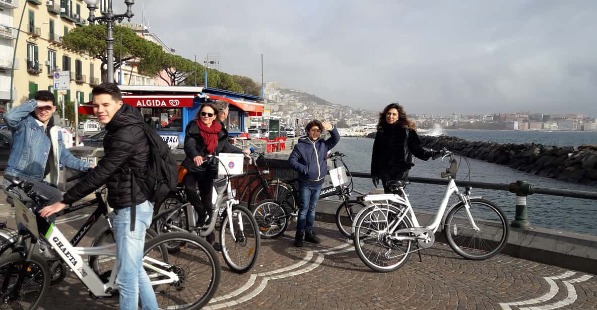 Nápoles: passeio turístico de bicicleta elétrica