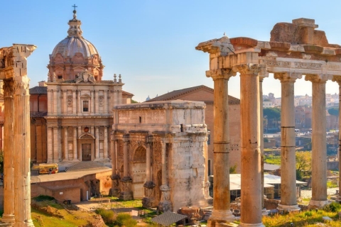 Rome: excursion privée d'une journée avec transport privé