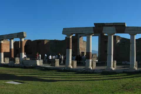 From Naples/Sorrento: Pompeii & Capri Full-Day Private Tour