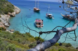 Ganztägige Bootstour zur Insel Orak ab Bodrum