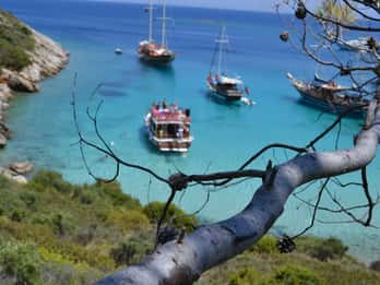 Excursion en bateau d'une journée sur l'île d'Orak au départ de Bodrum