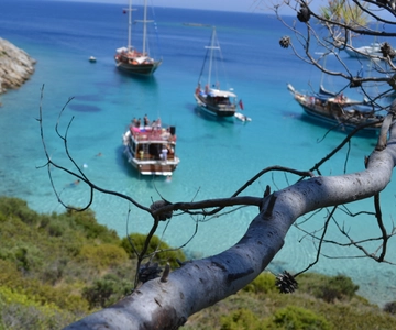Boottocht op het eiland Orak vanuit Bodrum voor een hele dag
