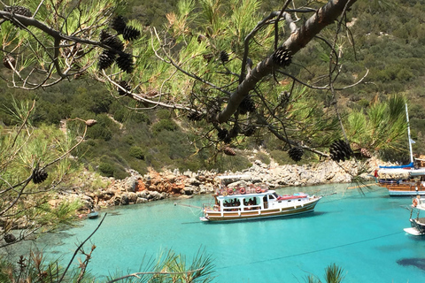 De Bodrum : tour d'une journée en bateau à l’île d’Orak