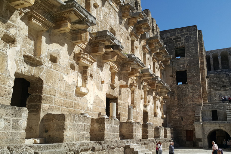 Vanuit Alanya: Side, Aspendos & Manavgatwaterval met lunch