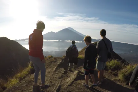 Bali: Caminhada ao nascer do sol no Monte Batur e cascata escondida